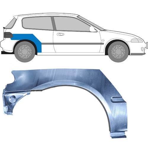 Für honda civic v - eg,