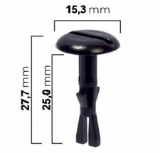 15x Clips  Front Stoßstange